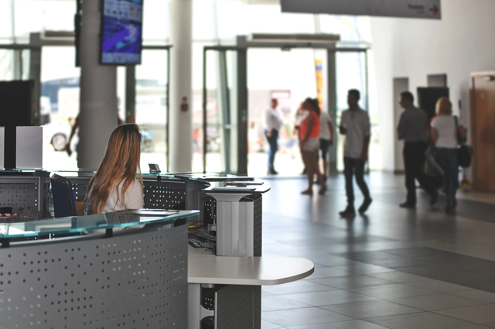 Chandigarh Airport passenger seating area